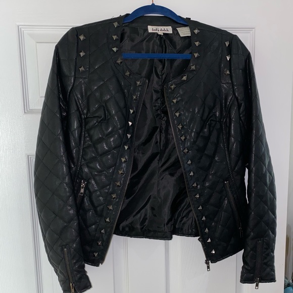 (Faux) Leather Jacket - Picture 1 of 3